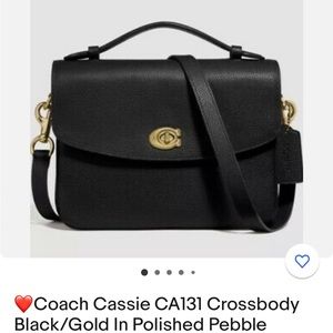 Excellent condition Large Coach Cassie crossbody bag